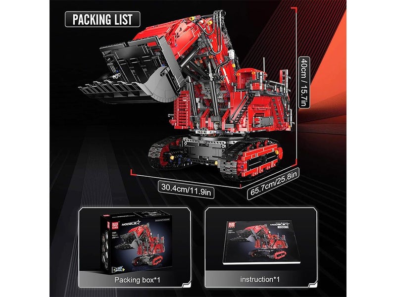 Heavy Duty Excavator Model, Engineering Vehicle Toy Gifts for Adults/Kids Carousel 7