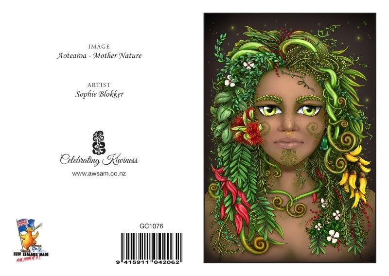 AOTM - Sophie Blokker Greetings Card - Mother Nature Carousel 1