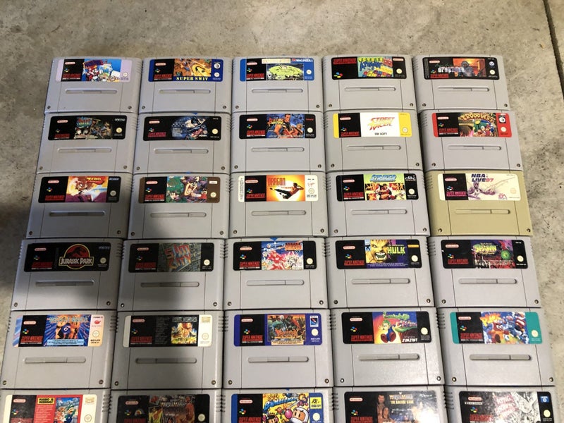 Super Nintendo SNES games Carousel 2