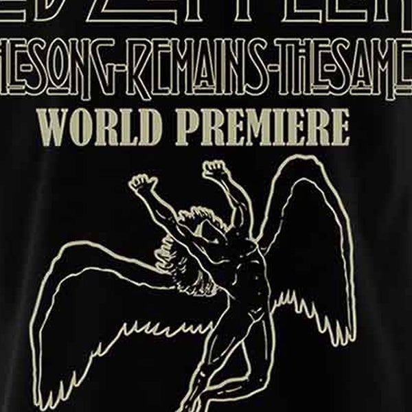 Led Zeppelin TSRTS World Premier T Shirt Carousel 2