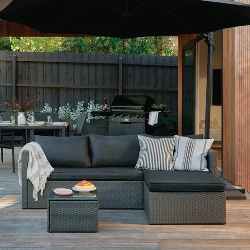 3 Piece Lamai Wicker Corner Sofa Carousel 2