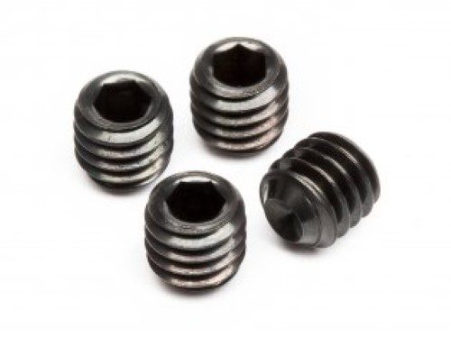 HPI Racing Radio Control Part - Grub Screw M4x4 (4) Carousel 1