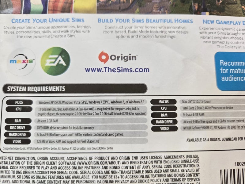 The SIMS 4 PC game rated M Carousel 7