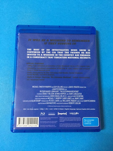 The Osterman Weekend (Imprint) (Blu-Ray) - NEW!!! Carousel 2
