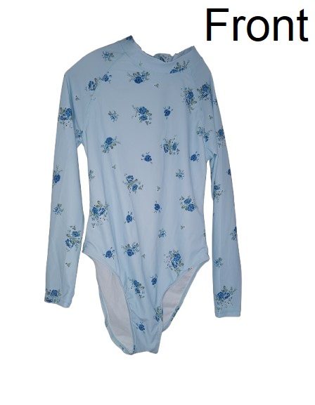 Sz 14 Yrs Cotton On Oasis Long Sleeve Swimsuit Carousel 1