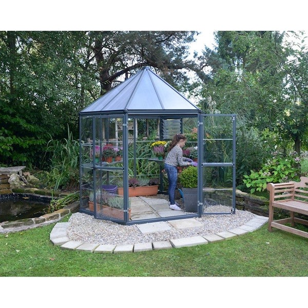 Greenhouse 8ft Oasis Hex62990728659969114