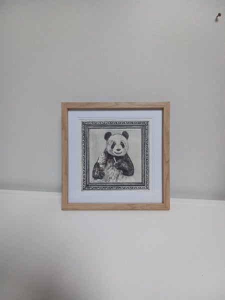 *** Tsubaki Scythe Ltd Edn 2/8 Signed Panda Print *** Carousel 1