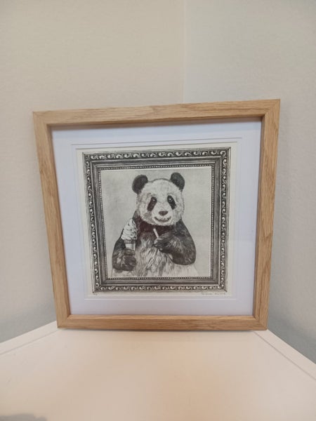 *** Tsubaki Scythe Ltd Edn 2/8 Signed Panda Print *** Carousel 2