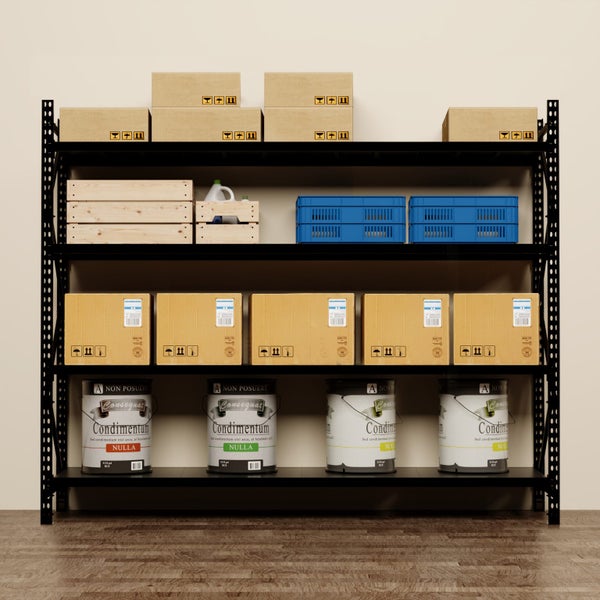 Single Bay Commercial Shelving 2510 L x 2000 H x 600 D Carousel 2