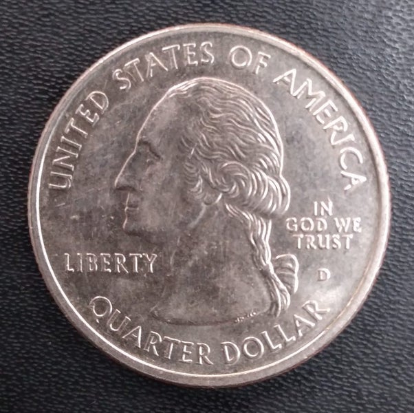 USA COIN, STATE QUARTER, 1999 CONNECTICUT. Carousel 2