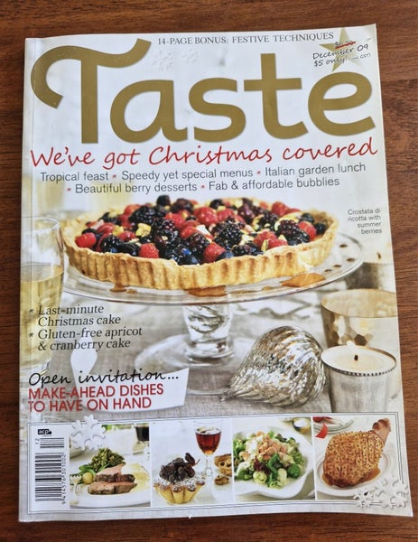 VINTAGE TASTE MAGAZINE, DEC 09 Carousel 1