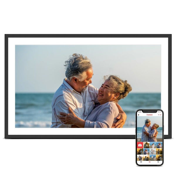 Digital Picture Frame 15.6 Inch Large Frameo Digital Photo Frame WiFi Carousel 2