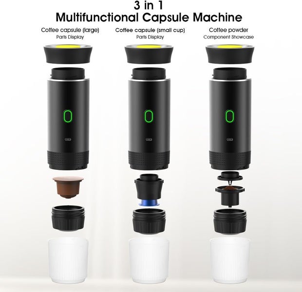 Portable Coffee Maker Espresso Machines Travel Camping Coffee Makers Carousel 1