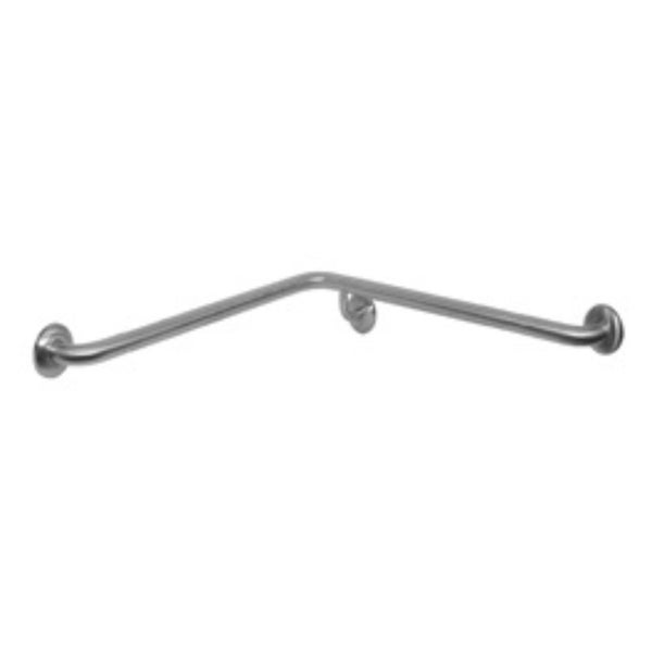 Dolphy Corner Wall Flush Mount Shower Grab Rail LH 750x750mm - Stainless Stee... Carousel 2