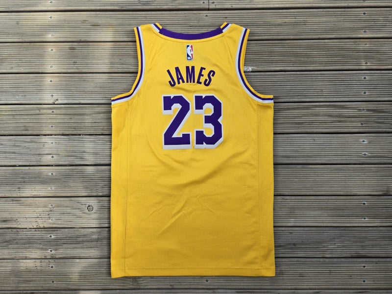 Lebron James - NBA LA Lakers Swingman Jersey (Icon Edition) - S Carousel 2