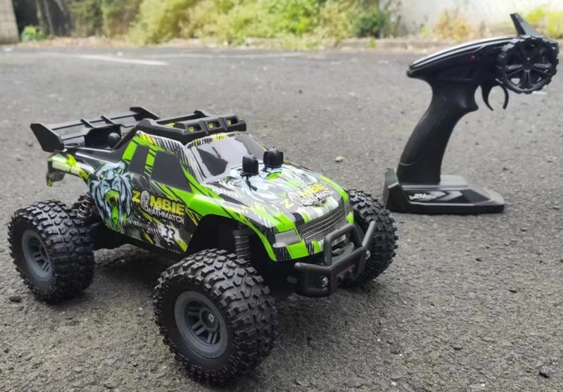 2.4GHz Rechargeable Remote Control Mountain Racing Car 15KM/H with Light Carousel 1