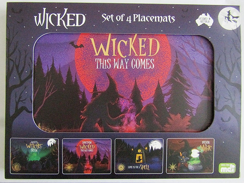 Wicked Placemat set Carousel 1
