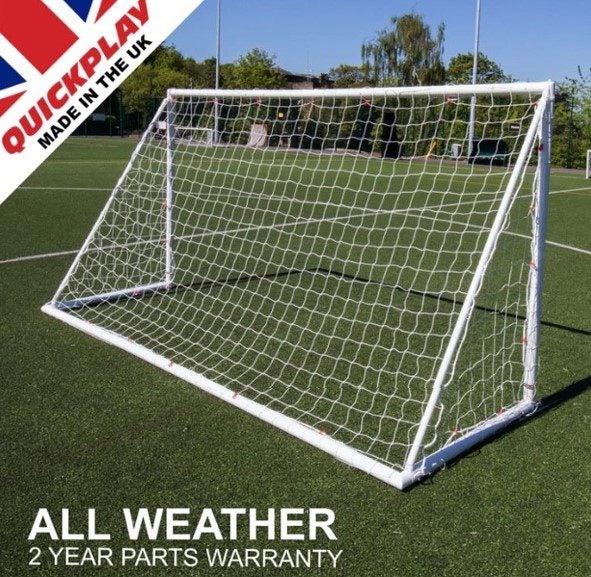 Q-Fold Triangle Shape Folding 6ft x 4ft uPVC Football Goal62863239193091111