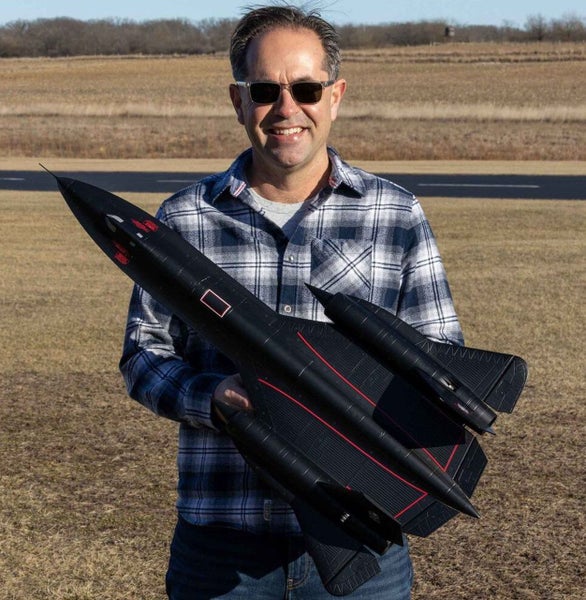 E-flite SR-71 Blackbird 40mm EDF Twin BNF with AS3X & SAFE Select Carousel 6
