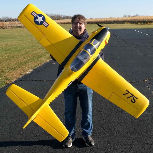 E-flite Carbon-Z T-28 Trojan 2.0m with AS3X & SAFE Technology Carousel 2