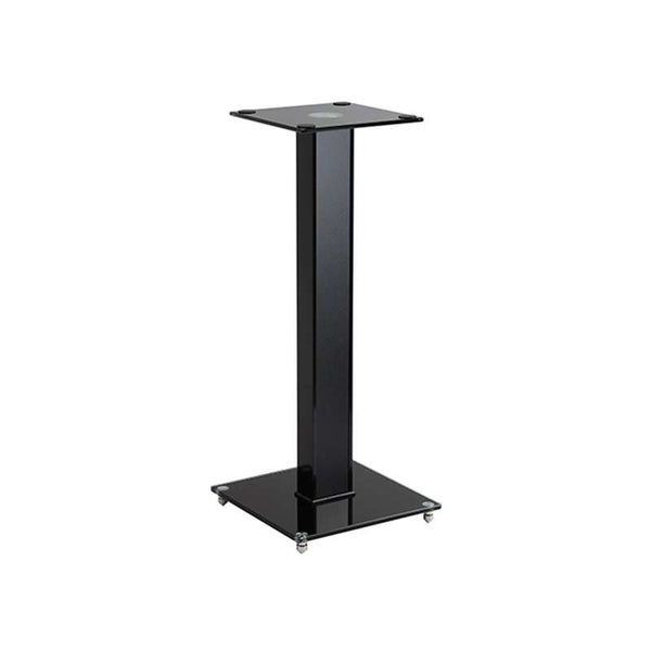 Brateck Floor Standing Bookshelf Speaker Stand - Aluminium/Glass Stand, Tempe... Carousel 1