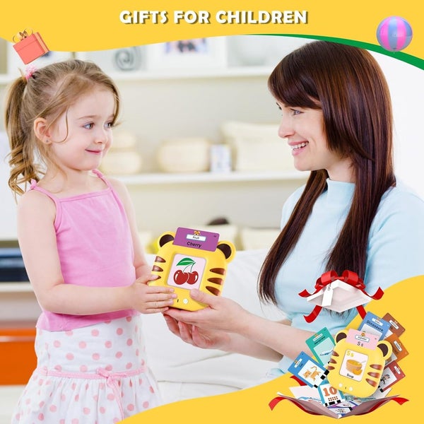 Talking Flash Cards Toddler Toys Sensory Toys for Autism Speech Therapy Toys for Carousel 8