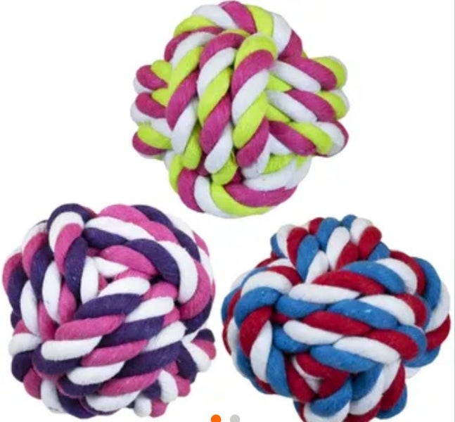 Twisted Knot Rope Dog Toy Carousel 2