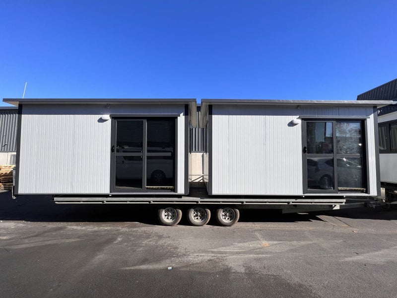 4.1x2.4m assembled cabin sleepout Carousel 2