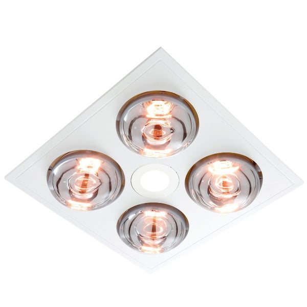 TDX 3 in 1 Bathroom Exhaust Fan 370mm - Square Carousel 2