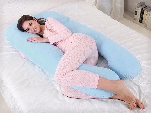 U-Shaped Maternity Pregnancy Pillow Sleeping Support Carousel 2