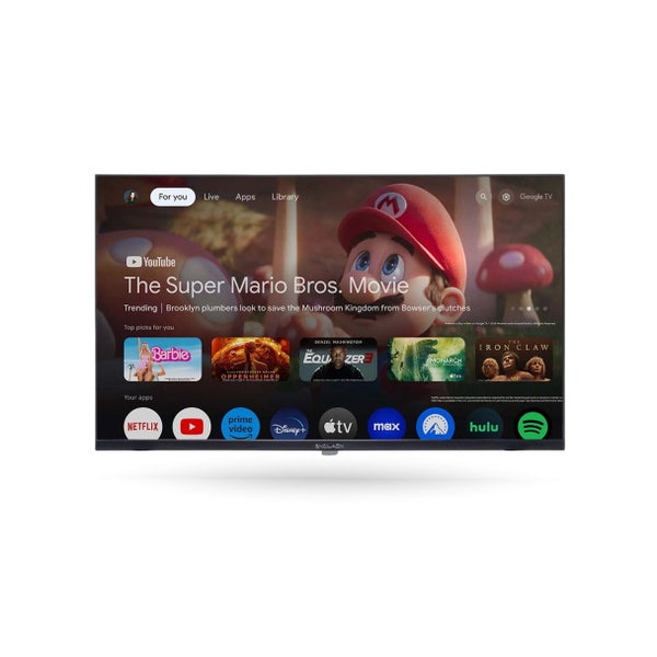 ENGLAON 32'' Full HD 12V Smart TV With Chromecast, Bluetooth & Google TV Carousel 2