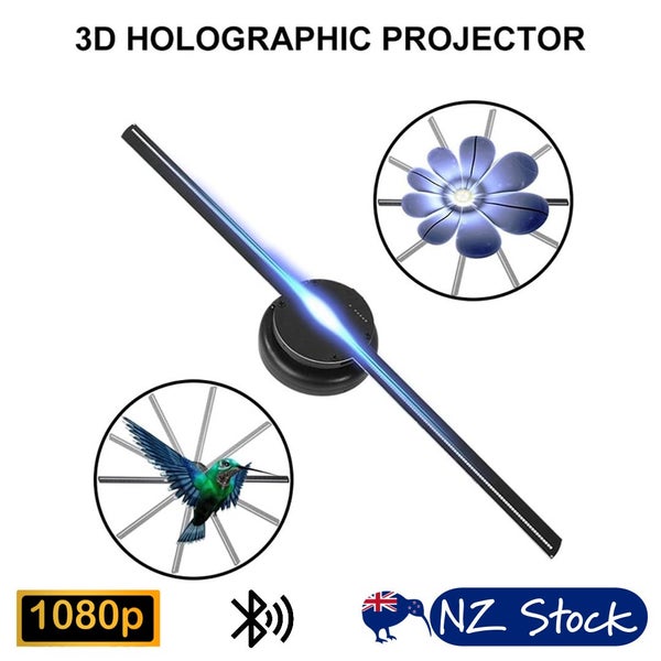 3D Hologram Projector Advertising Display Fan Wall-mounted HD LED Carousel 1
