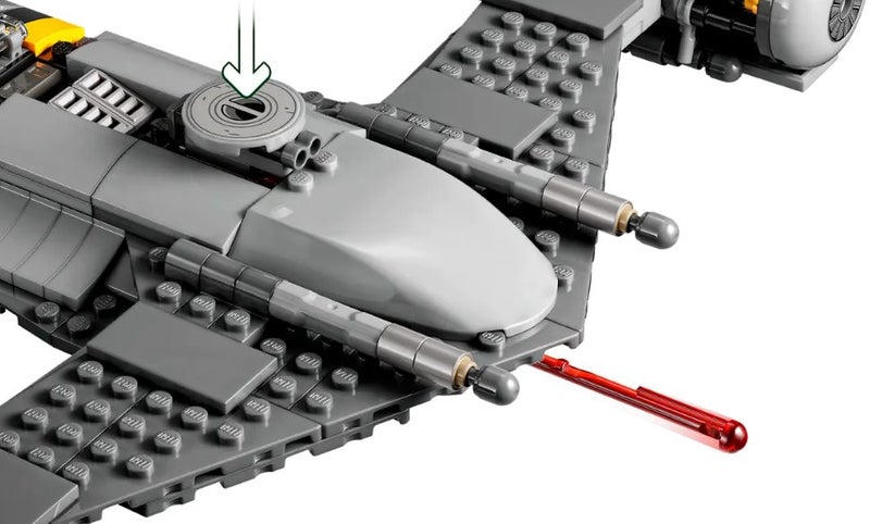 RARE & NEW! The Mandalorian's N-1 Starfighter™ Carousel 6