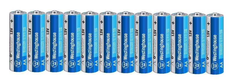 Westinghouse Dynamo Alkaline - AA bulk pack of 12 Carousel 2