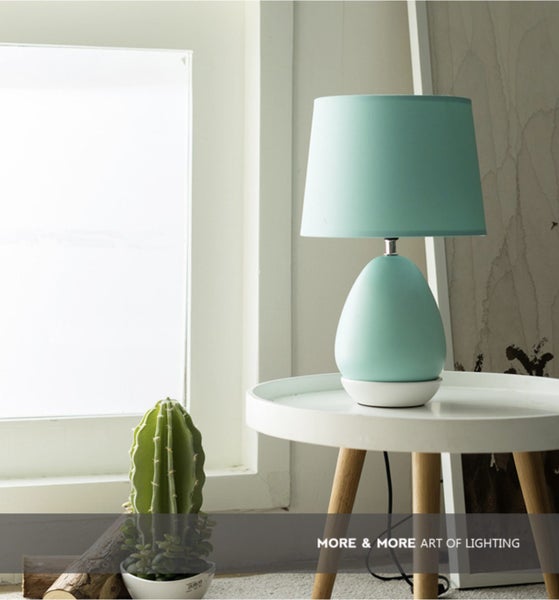 Modern Ceramic Decoration Small Table Lamps Carousel 1
