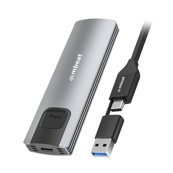 mbeat 10Gbps M.2 NVMe SATA SSD Enclosure Easily install Versatile Storage Opt... Carousel 1