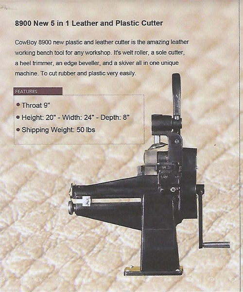 LEATHER PLASTIC CUTTER 5 IN 1 SKIVER BEVELLER SPECIAL 20 % OFF Carousel 1