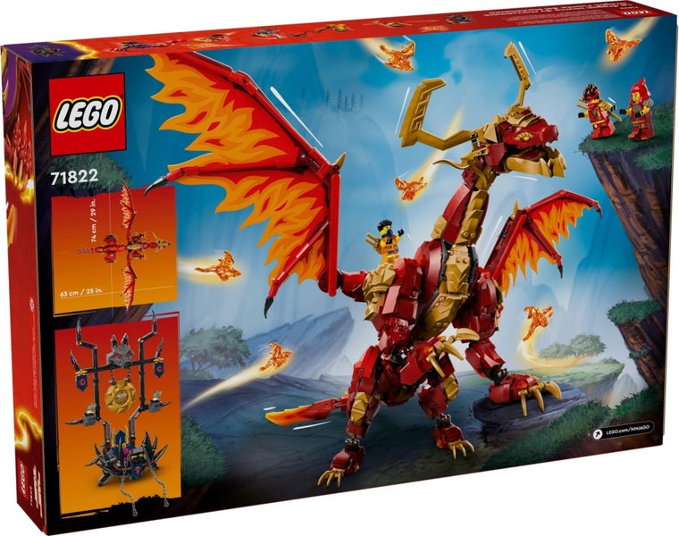LEGO Ninjago 71822 Source Dragon of Motion Carousel 2