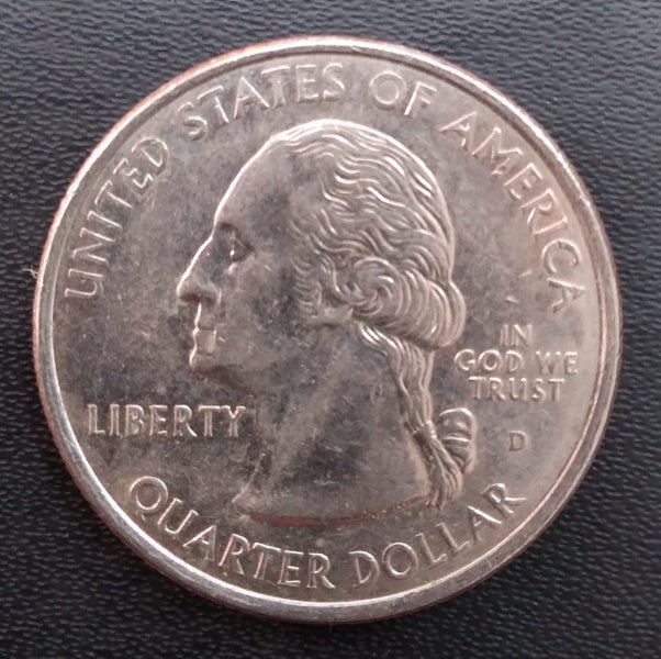USA COIN, STATE QUARTER, 1999 DELAWARE. Carousel 2