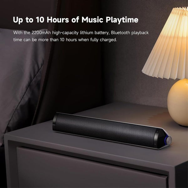 Edifier MF200 Portable / Desktop Bluetooth PC Soundbar Speaker - Silver Carousel 8