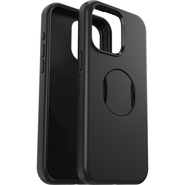 OtterBox OtterGrip Symmetry MagSafe Apple iPhone 15 Pro Max (6.7') Case Black... Carousel 1