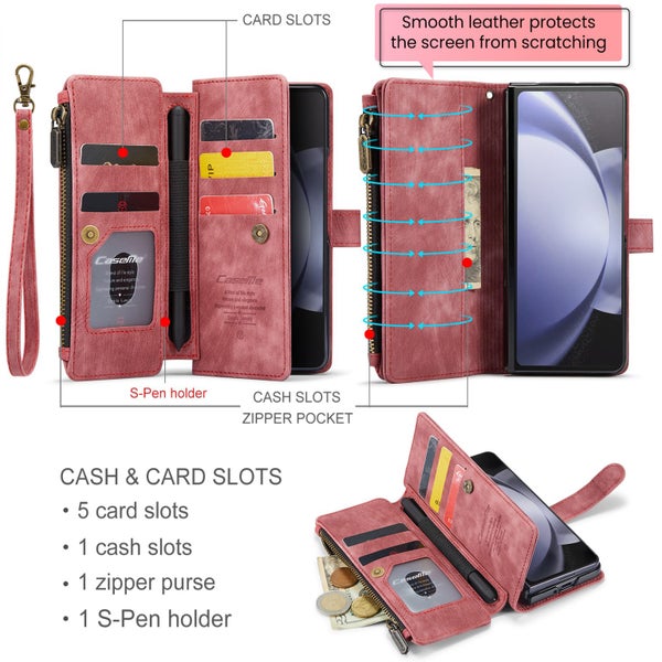 Samsung Galaxy Z Fold 5 Case,Z fold 5 Wallet Case62979521976451113