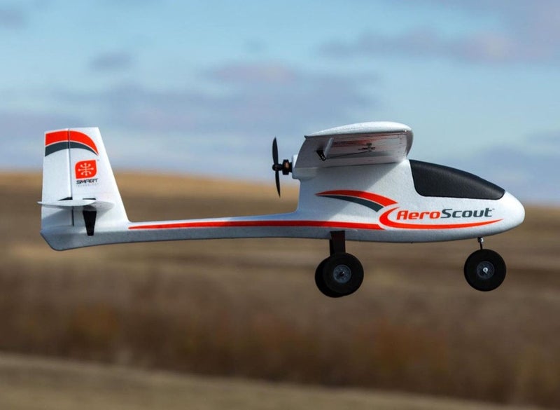 HobbyZone AeroScout S 2 1.1m Ready-to-Fly with SAFE Technology Carousel 5