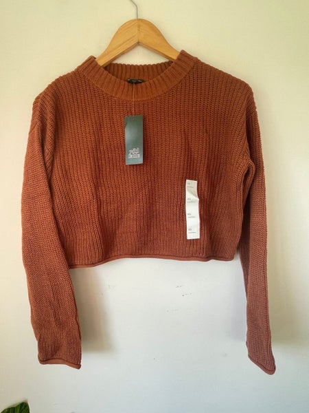 Wild Fable Size XS Cotton / Acrylic Cropped Jumper Carousel 1