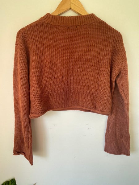 Wild Fable Size XS Cotton / Acrylic Cropped Jumper Carousel 3