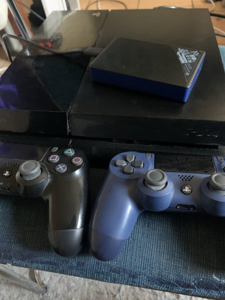 Ps4 Slim Console+4TB Seagate External Hard Drive+2 Sony controllers Carousel 2