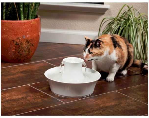 DRINKWELL CERAMIC AVALON PET FOUNTAIN 2 LITRES Carousel 1