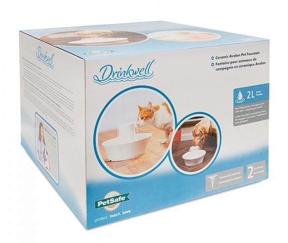 DRINKWELL CERAMIC AVALON PET FOUNTAIN 2 LITRES Carousel 2