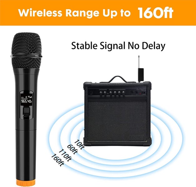 DOUBLE UNIVERSAL WIRELESS MICROPHONE64440225138946113