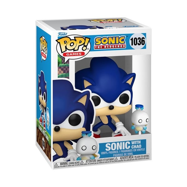 Sonic - Sonic with Chao Pop! Vinyl Figure Carousel 2